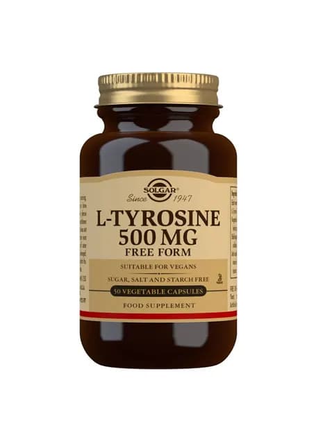 Solgar L-Tyrosine 500 mg 50 kapslar