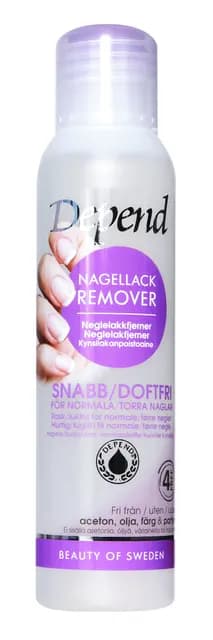 Depend Nagellacksremover Lila 100 ml