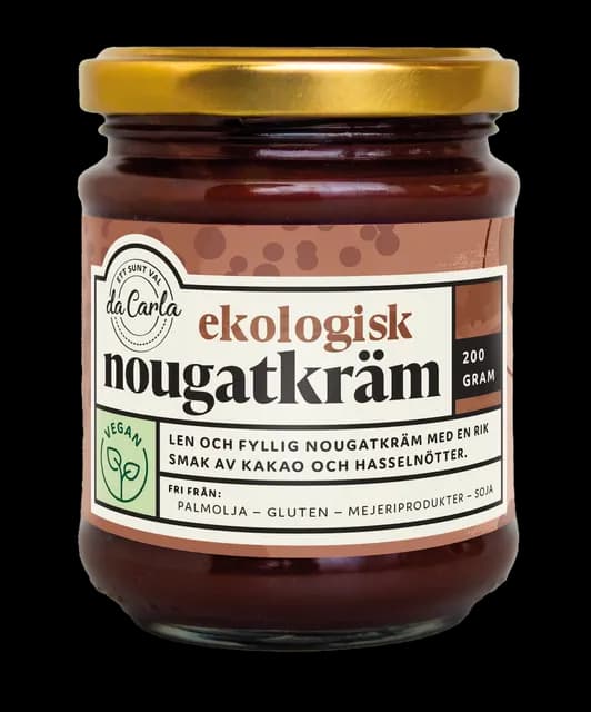 Da Carla Veg Nougatkräm EKO 200 g