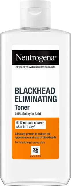 Neutrogena® Blackhead Eliminating 0.5 % Salicylic Acid Cleansing Toner, 200 ml