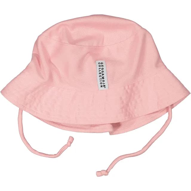 Geggamoja UV Solhatt Rosa 0-4M