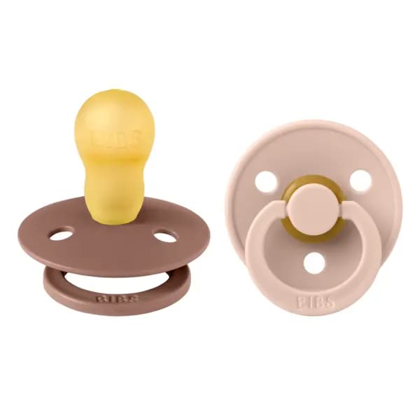 BIBS Colour Latex Size 3 Blush/Woodchuck 2-pack