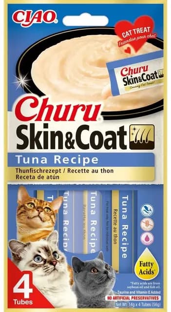 Churu Skin & Coat Tuna 4 st