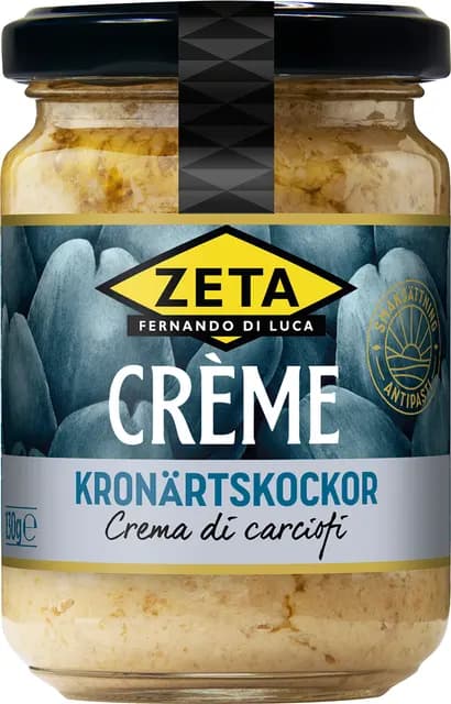 Zeta Crème av kronärtskockor 130 g