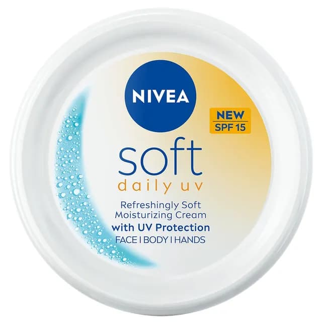 NIVEA Hudkräm Soft Daily UV SPF15 100 ml