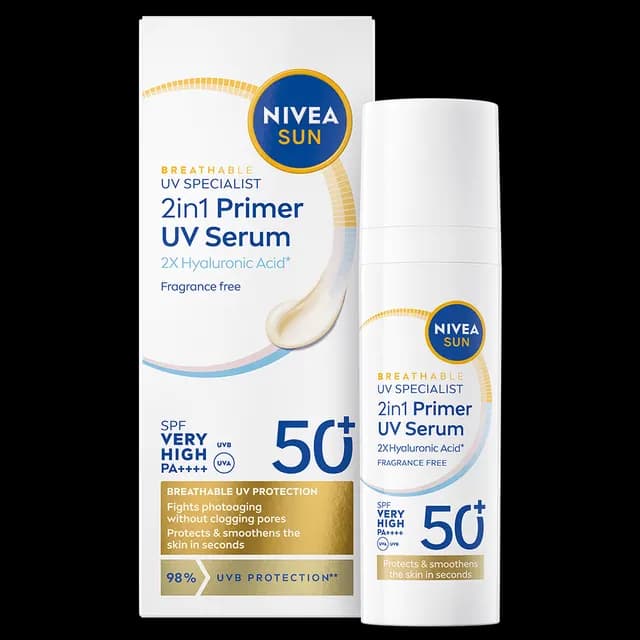 NIVEA SUN UV Face Specialist 2in1 Primer Daily UV Serum SPF50+ 30 ml