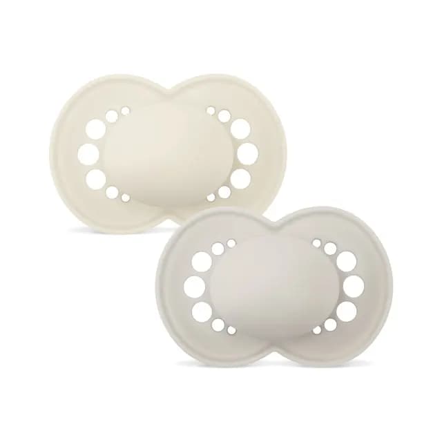 MAM Original Natural Rubber 16-36 mån Neutral Unprinted 2-pack