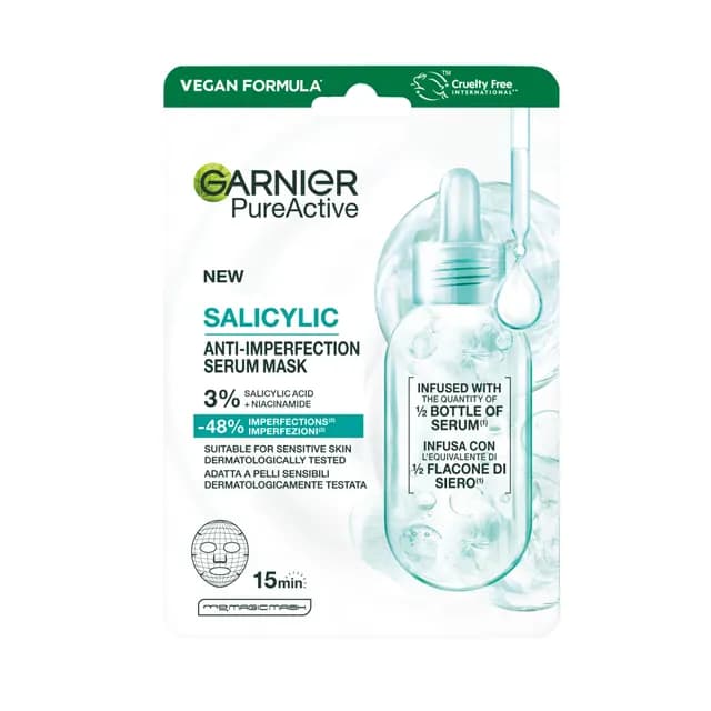 Garnier PureActive Salicylic Serummask 28 g