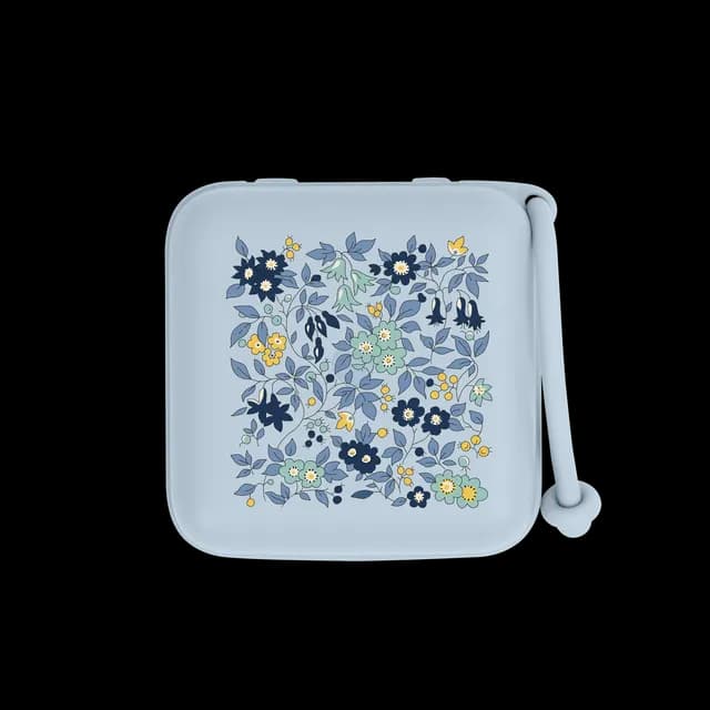 BIBS x Liberty Pacifier box Chamomile Lawn Baby Blue