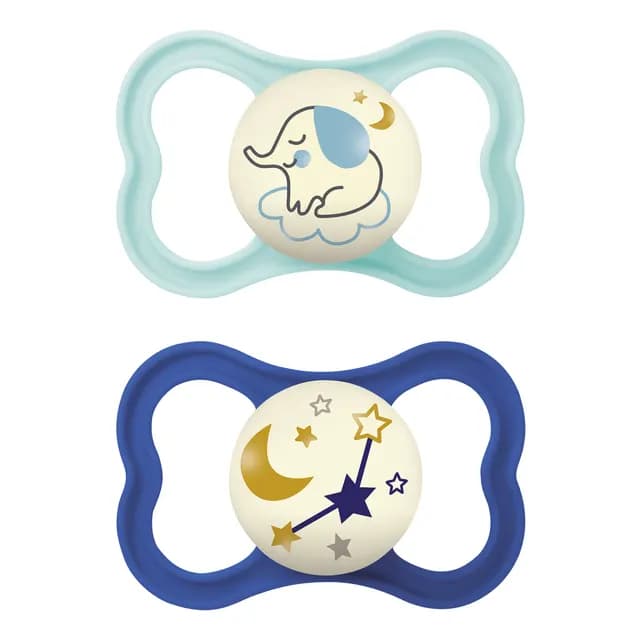 MAM Air Night Blue 16-36m 2-pack