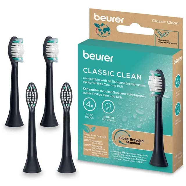 Beurer Sonic Classic Clean Brush Heads Refill 4 st