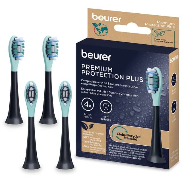Beurer Sonic Protection Plus Brush Heads Refill 4 st