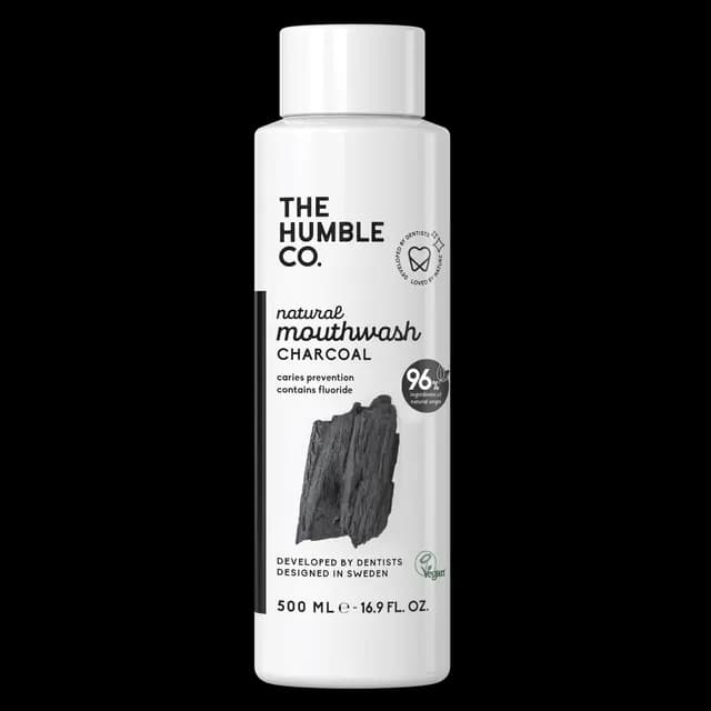 Humble Natural Mouthwash Charcoal 500 ml