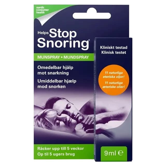 Helps Stop Snoring Snarkspray 9 ml
