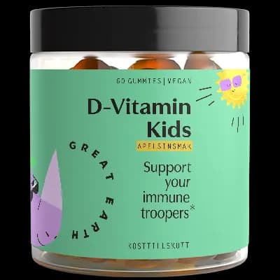 Great Earth D-Vitamin Kids 60 gummies