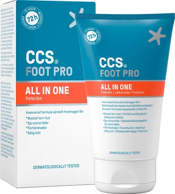 CCCS Foot Pro All-In-One 5-i-1 Fotkräm 100 ml