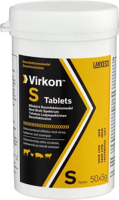 Virkon S Tabletter 50x5 g