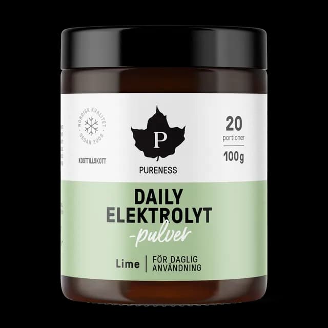Pureness Daily Elektrolytpulver Lime 100 g