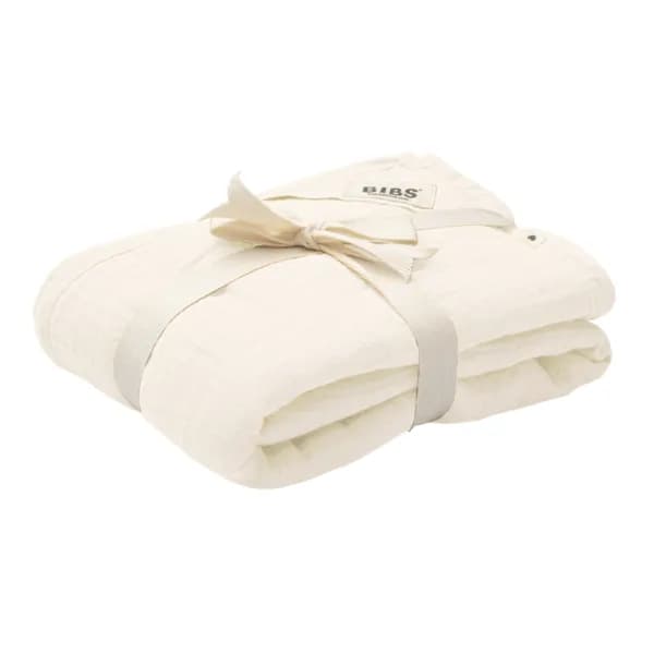 BIBS Muslin Swaddle Ivory 120x120 cm
