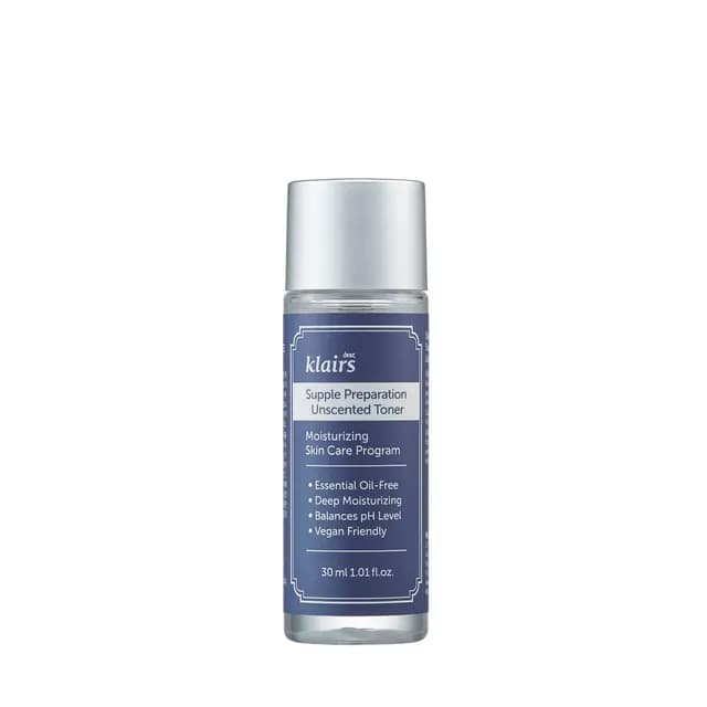 Klairs Supple Preparation Unscented Toner 30 ml