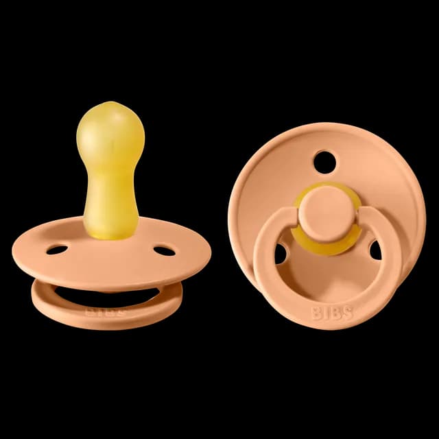 BIBS Colour Nappar Peach/Peach strl. 2 (6-18 månader) 2-pack
