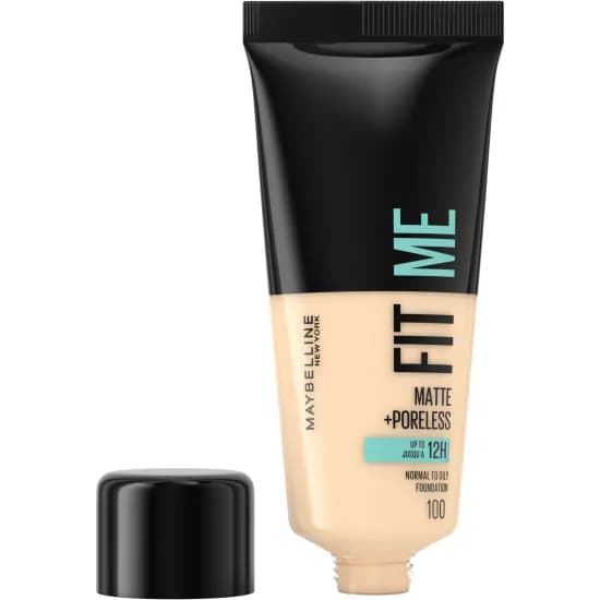 Maybelline Fit Me Matte & Poreless Foundation 100 Warm Ivory 30 ml