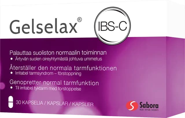 Gelselax 30 kapslar