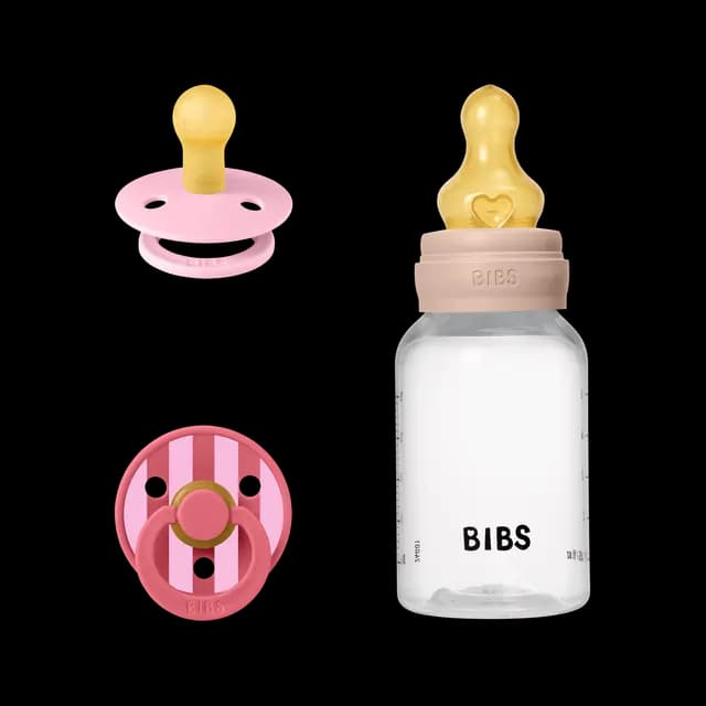 BIBS Gift Set Baby Sprinkle Blush