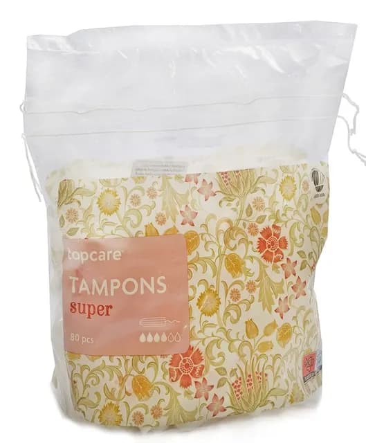 Topcare Tamponger Super Påse 80 st