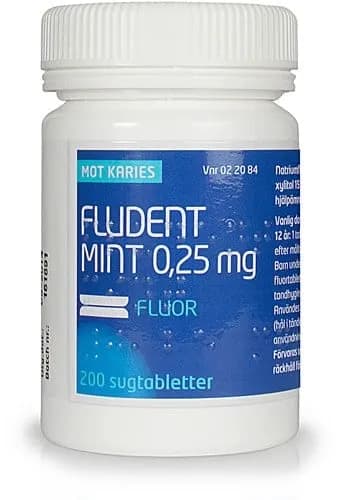 Fludent Mint, sugtablett 0,25 mg 200 st