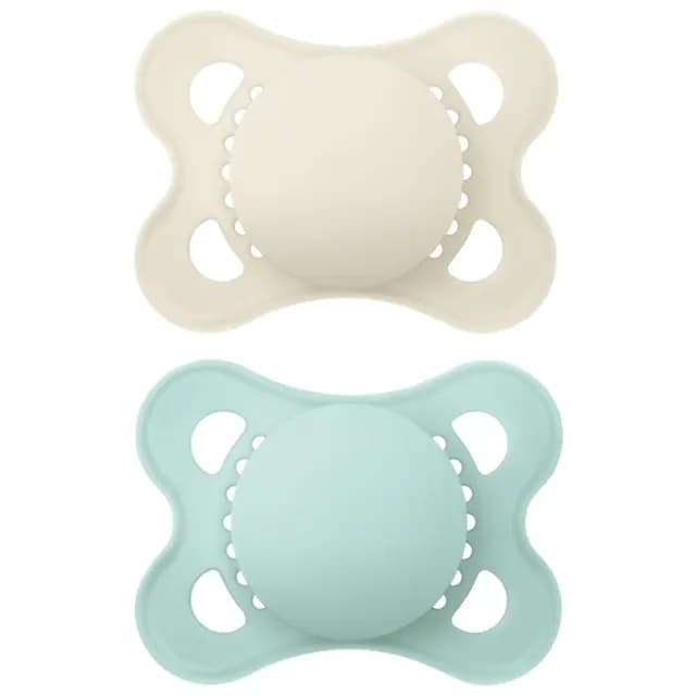 MAM Original Natural Rubber Neutral 0-6m 2-pack