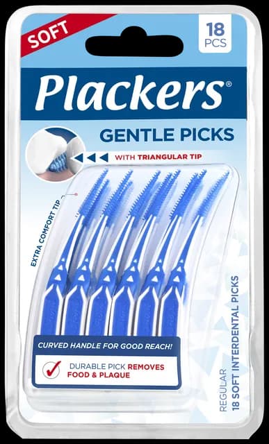 Plackers Gentle Picks 18 st
