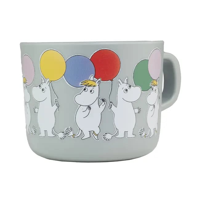 Rätt Start Mumin Festligheter Mugg med handtag ballong