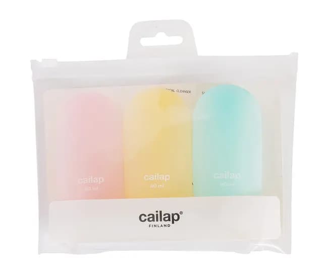 Cailap Reseförpackning Mjuk Flaska 60 ml 3 st
