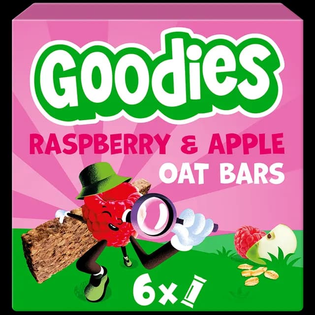 Goodies Havrebar Hallon & Äpple 23 g 6-pack