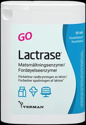 Lactrase Go 50 Tabletter