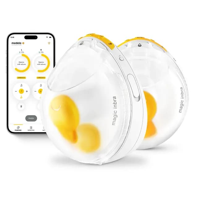 Medela Magic InBra Bärbar Bröstpump Dubbel