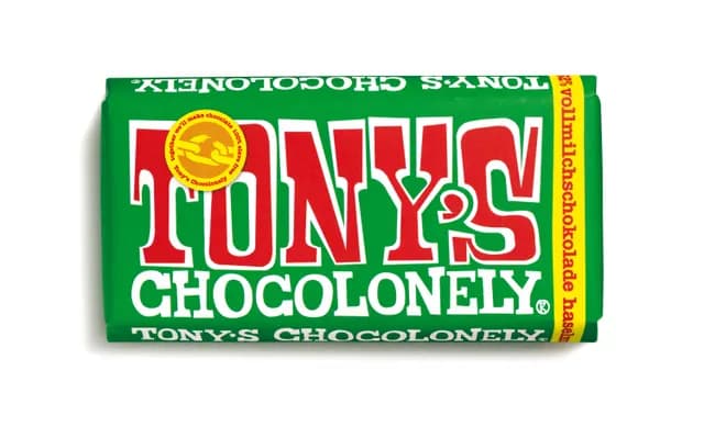 Tony's Chocolonely Milk Chocolate Hazelnut 180 g