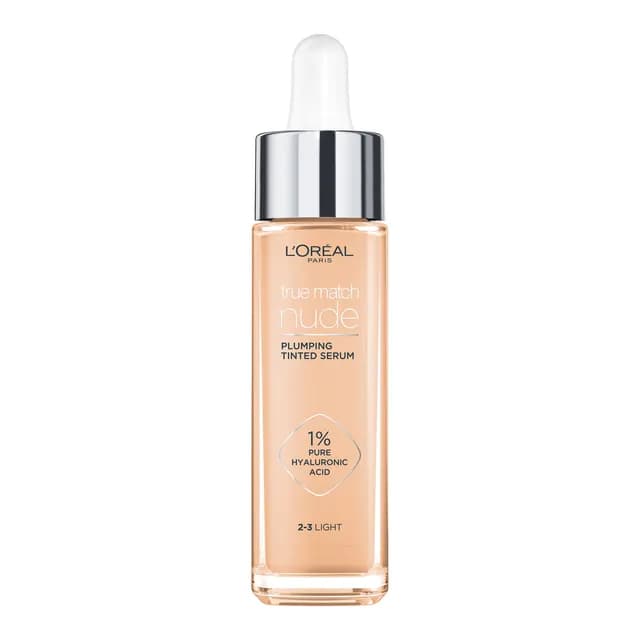 L'Oreal Paris True Match Nude Plumping Tinted Serum 2-3 Light 30 ml