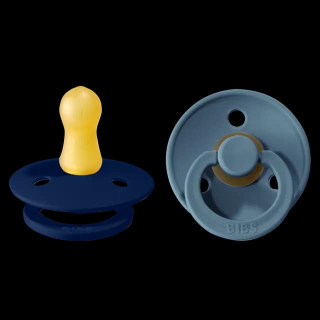 BIBS Colour Latex Size 1 Deep Space/Petrol 2-pack