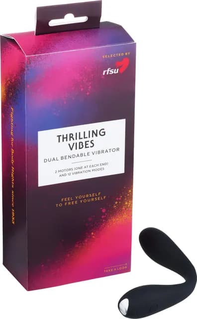 RFSU Thrilling Vibes Dual Bendable Vibrator