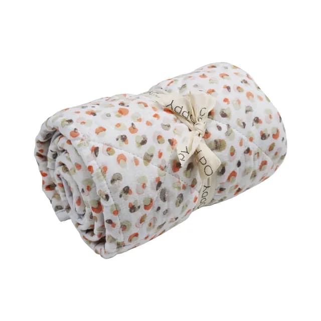 Oh, Poppy! ALBA Quiltad Filt Poppy Fresh Vanilla