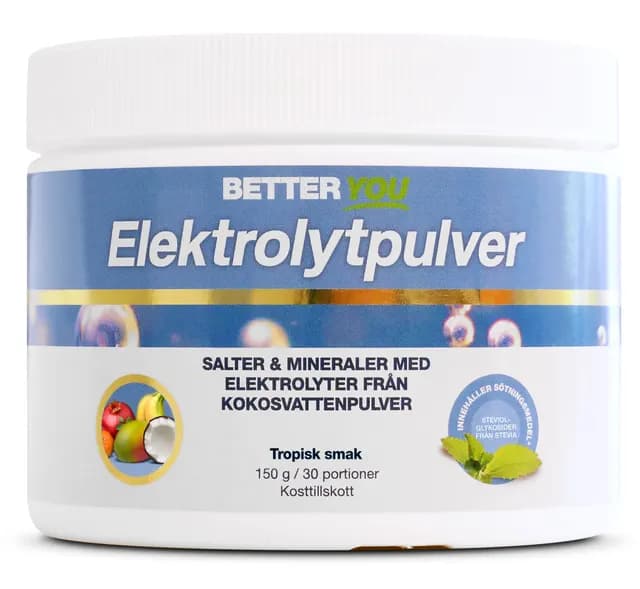 Better You Elektrolytpulver Tropisk 150 g