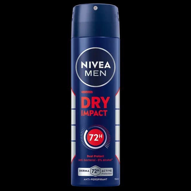 NIVEA MEN Antiperspirant Deo Spray Dry Impact 150 ml