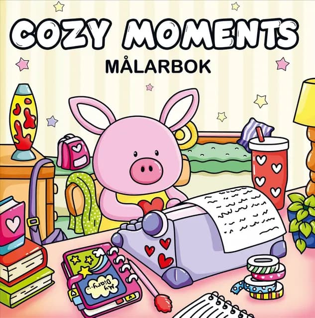 Målarbok Cozy Moments