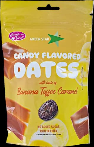 Green Star Dates Banana Toffee 90 g