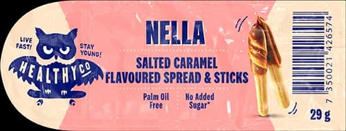 HealthyCo Nella Salted Caramel Sticks 29 g