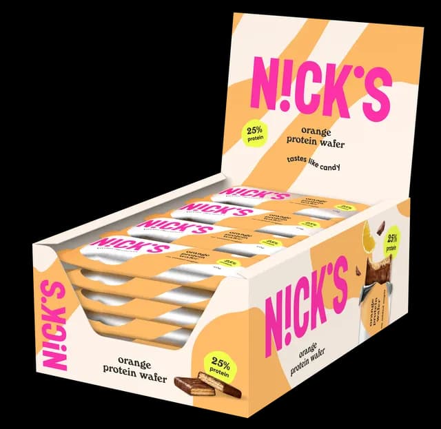 Nicks Protein Wafer Orange 40 g 24-pack