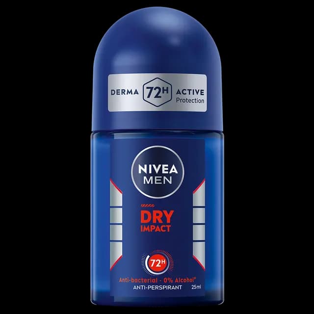 NIVEA MEN Antiperspirant Roll On Mini Dry Impact Deo 25 ml