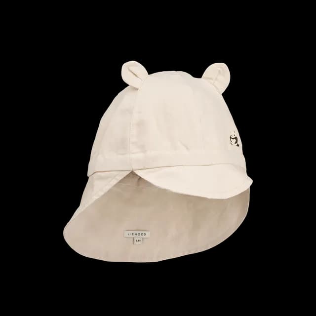 LIEWOOD Gorm Solhatt Panda/Sandy Strl 6-9 mån